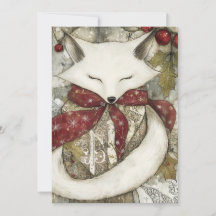 Fen de Vos | Woodland Whimsy Kerstkaart