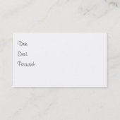 Fenbee-Classic White Visitekaartje (Achterkant)