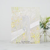 Fence & Poison Ivy IBSP Letterhead Persoonlijk Briefhoofd (Staand voorkant)