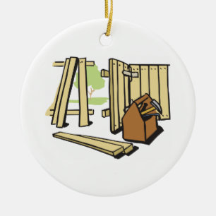 FENCE REPAIR KERAMISCH ORNAMENT