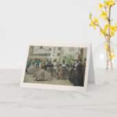  "Fencing Class Note Card" Kaart (Gele Bloem)