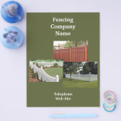 Fencing Company Business Flyer (Enkel)