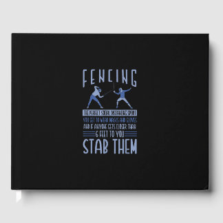Fencing Gift | I Always Win All Match Gastenboek