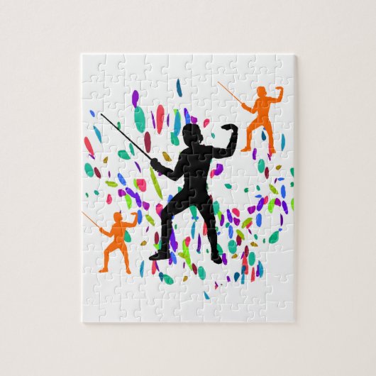 FENCING LEGPUZZEL (Verticaal)