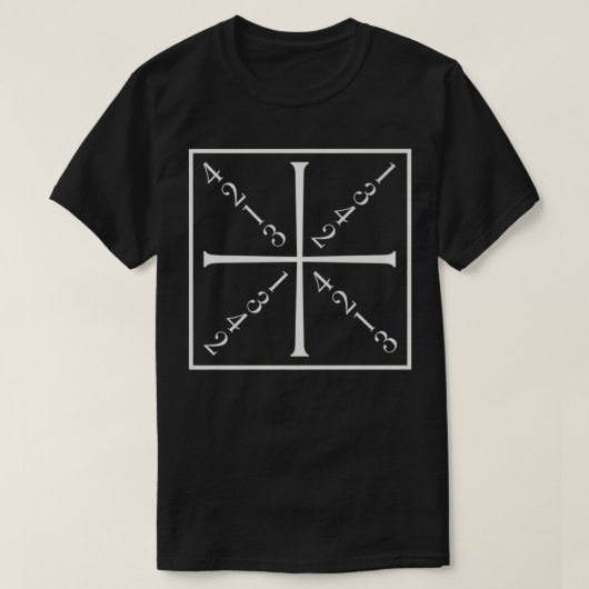Fencing Meyerx27S Square Hema German Longsword T-shirt (Design voorkant)