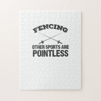 Fencing Other Sports Are Pointless Legpuzzel