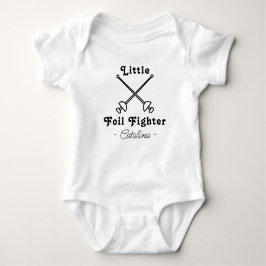 Fencing Pregnancy Announcement Little Foil Fighter Romper