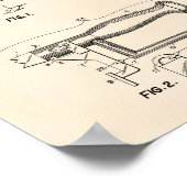 Fencing Swords 1970 Patent Art Old Peper Poster (Hoek)