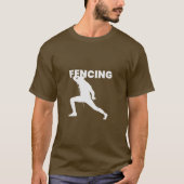 Fencing Warrior T-shirt (Voorkant)