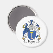 Fender Family Crest Magneet (Voorkant / Achterkant)