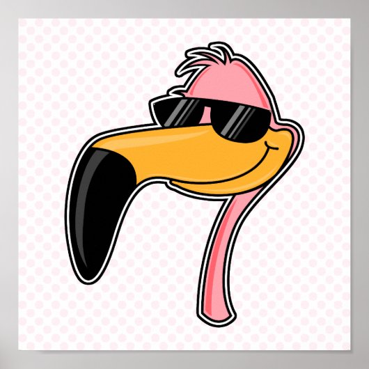 Fender Flamingo Poster (Voorkant)