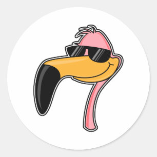 Fender Flamingo Ronde Sticker