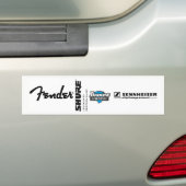 Fender shure Ibanez Bumper Sticker (Op auto)