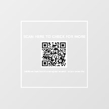 autocollant de code qr pour la devanture du magasi