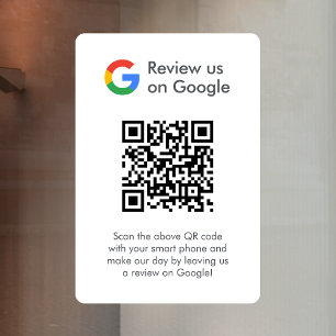 Fenêtre Autocollant pour Google Reviews Autocollant viny