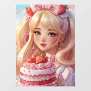 Fenêtre Autocollant pour vitrine de confiserie