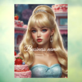 Fenêtre Autocollant pour vitrine de confiserie (Feuille 3)