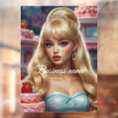 Fenêtre Autocollant pour vitrine de confiserie (Feuille 2)