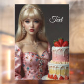 Fenêtre Autocollant pour vitrine de confiserie (Feuille 2)