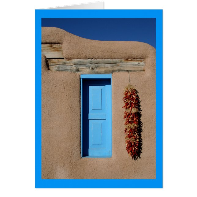 Fenêtre bleue de Taos (Devant)