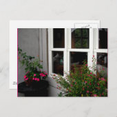 Fenêtre/ Carte postale (Devant / Derrière)