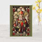 Fenêtre de l'église St Patrick - Carte (Fleur jaune)
