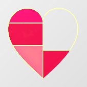 Fenêtre du panneau cardiaque moderne décale pour l (Feuille)