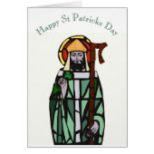 Fenêtre en verre tendu Design de St Patrick (Devant)