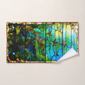 Fenêtre en verre tendu étoile mer (Serviette à main)