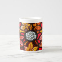 Fenêtre en verre tendu No 1 Bone China Mug