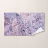Fenêtre en verre tendu Pastel Purple Mariage (Serviette à main)