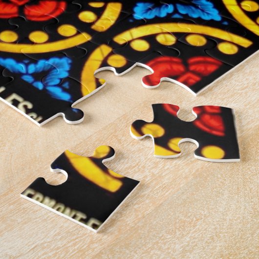 Fenêtre en verre tendu St. Francis Puzzle (Côté)