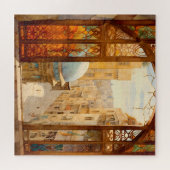 Fenêtre Jérusalem Vue Jigsaw Puzzle (Horizontal)