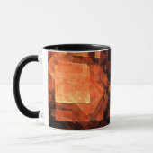 Fenêtre Lampe Abstraite café Mug (Gauche)