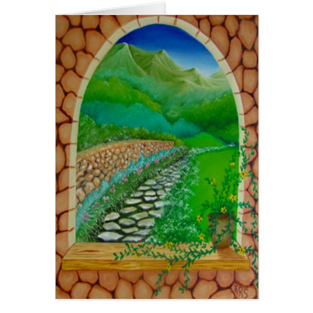 Fenêtre - Vue montagne (Devant)