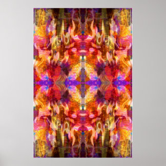 Feng Shui Abundance Horse by Deprise Poster