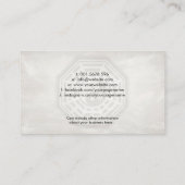 Feng Shui Calligraphy Symbol Lucky Bamboo Visitekaartje (Achterkant)