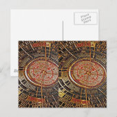 FENG SHUI COMPASS BRIEFKAART (Voorkant / Achterkant)