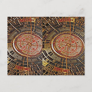 FENG SHUI COMPASS BRIEFKAART