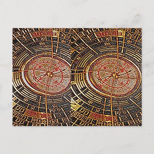 FENG SHUI COMPASS BRIEFKAART (Voorkant)