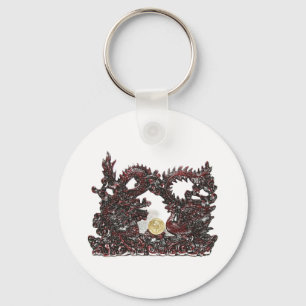 Feng Shui Dragon & Phoenix Sleutelhanger