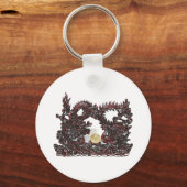 Feng Shui Dragon & Phoenix Sleutelhanger (Voorkant)