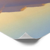 Feng Shui Mountain Sunrise Poster (Hoek)