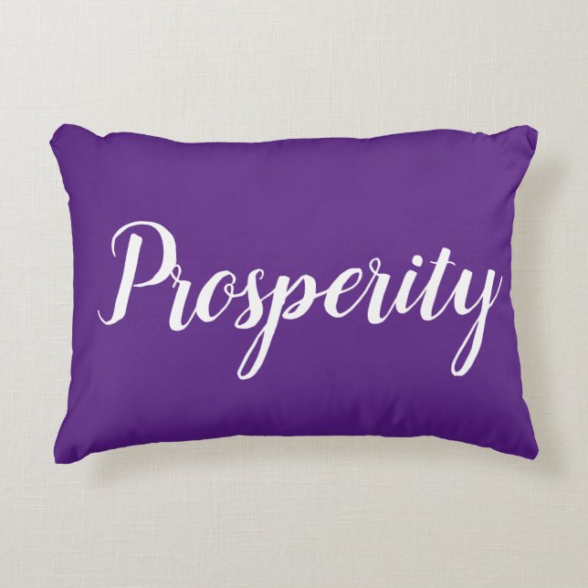 Feng Shui "Prospérité" Accent Coussin (Devant)