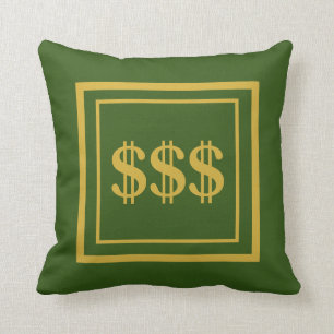 Feng Shui ProWelvaart Green & Gold Sierkussen