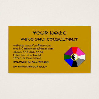 modele de carte de visite feng shui