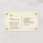 Feng Shui Visitekaartje (Achterkant)