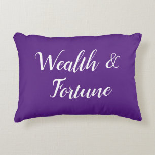 Feng Shui "Wealth & Fortune" Accent Pillow Kussen