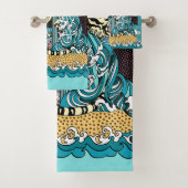 Feng Shui White Tiger Bad Handdoek (Insitu)