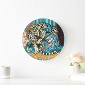 Feng Shui White Tiger Large Clock Grote Klok (Huis)